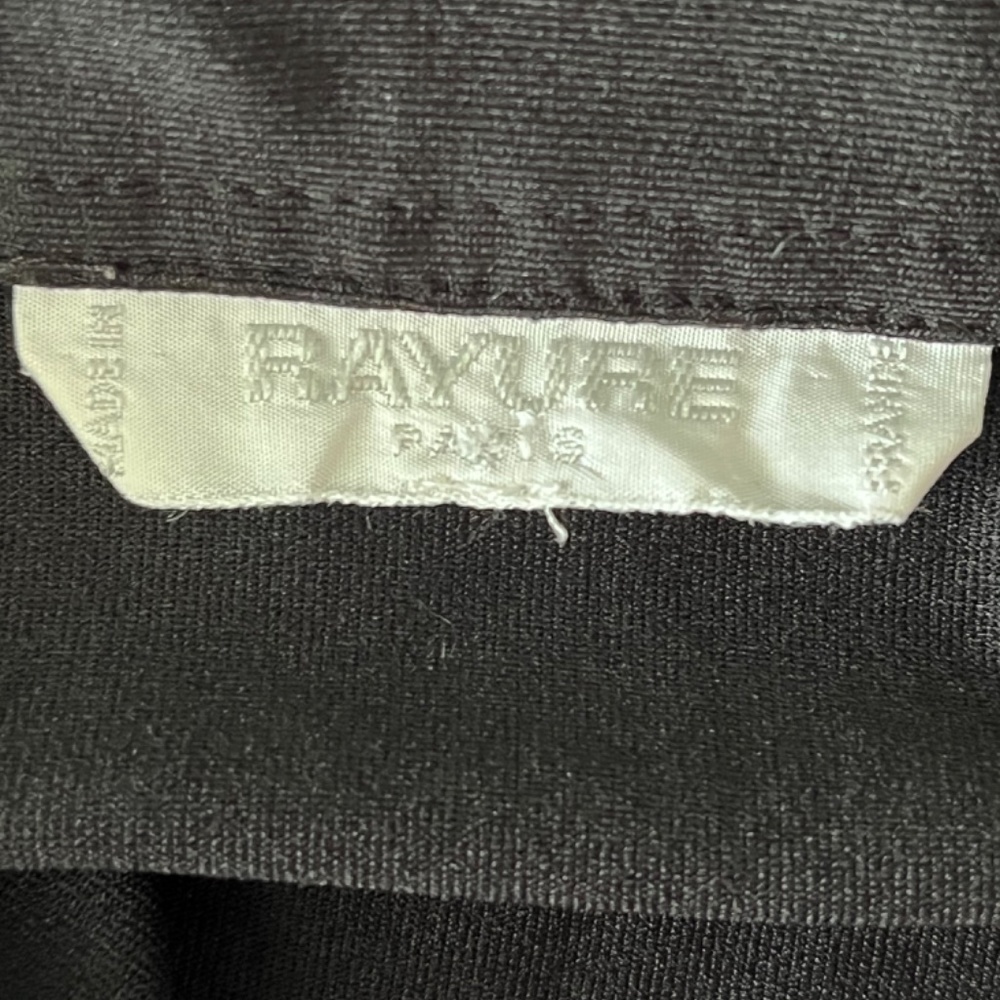 Rayure Paris Black Sleeveless V-Neck Top S - Picture 10 of 10